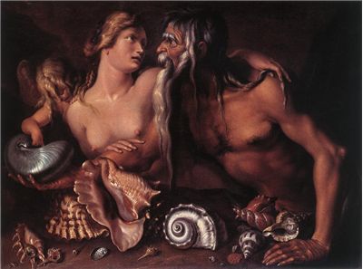 Picture Of Amphitrite And Neptune