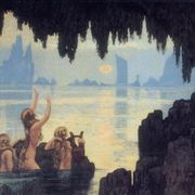 Picture Of Mermaids By Jean Francis Aubertin