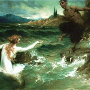 Picture Of The Mermaid And The Satyr