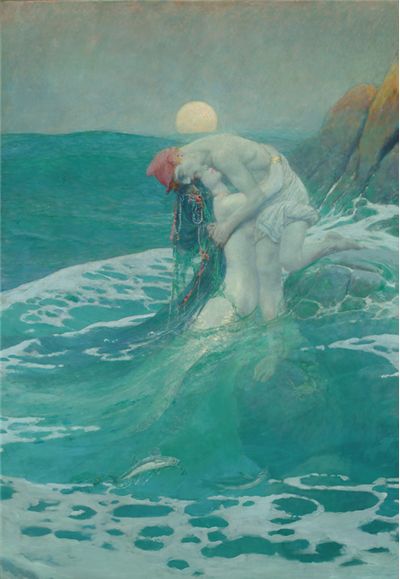 Picture Of The Mermaid By Howard Pyle 1910