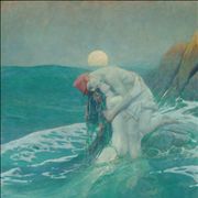 Picture Of The Mermaid By Howard Pyle 1910