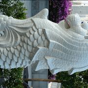 Picture Of The Smaller Merlion Statue At Merlion Park Singapore